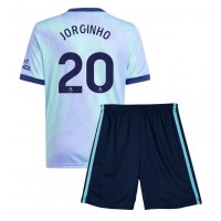 Camisa de time de futebol Arsenal Jorginho Frello #20 Replicas 3º Equipamento Infantil 2024-25 Manga Curta (+ Calças curtas)